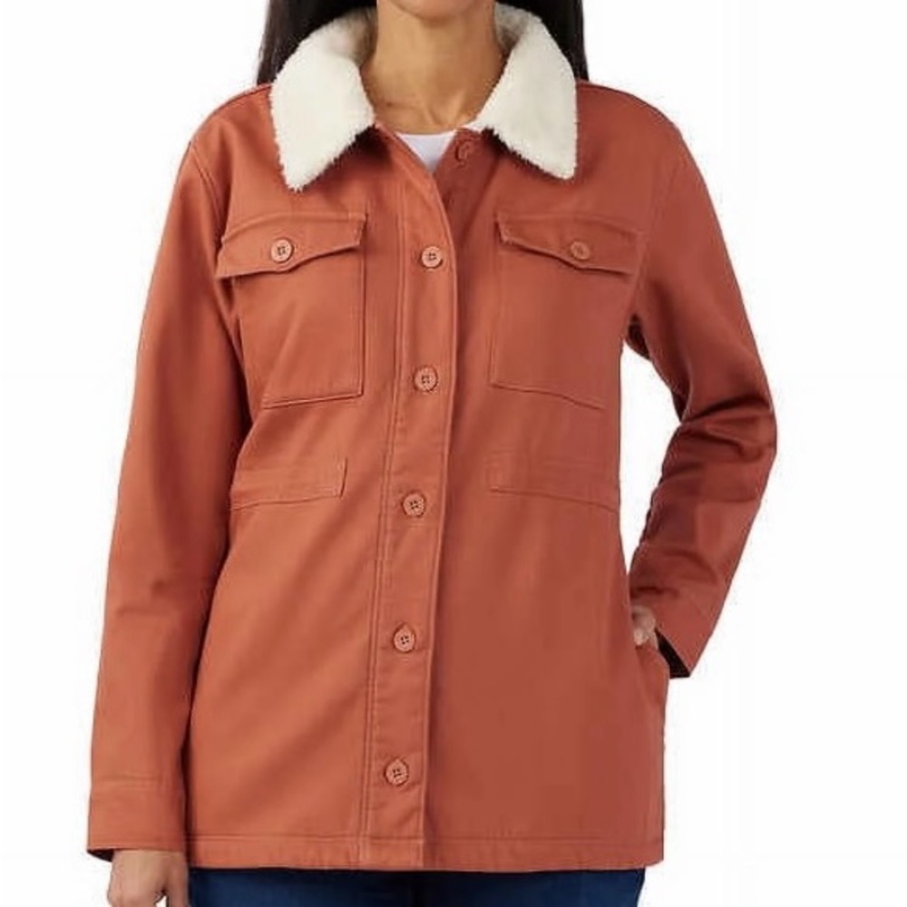 Hang Ten Ladies NWT copper utility jacket, fleece lined NWT